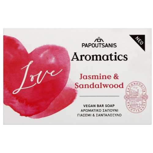 Мило тверде Aromatics Love з ароматом жасмину та сандалового дерева, 100 г